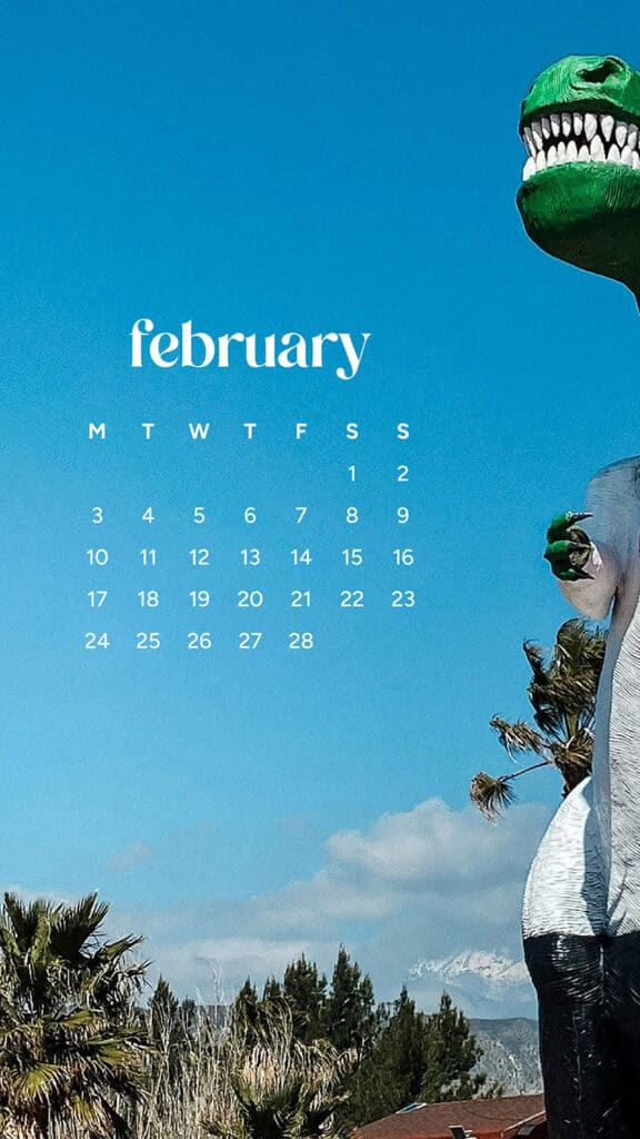 February 2025 wallpapers – 55 free phone &#038; desktop calendars + Black History Month options, Oh So Lovely Blog