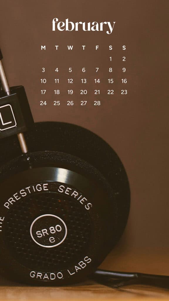 February 2025 wallpapers – 55 free phone &#038; desktop calendars + Black History Month options, Oh So Lovely Blog