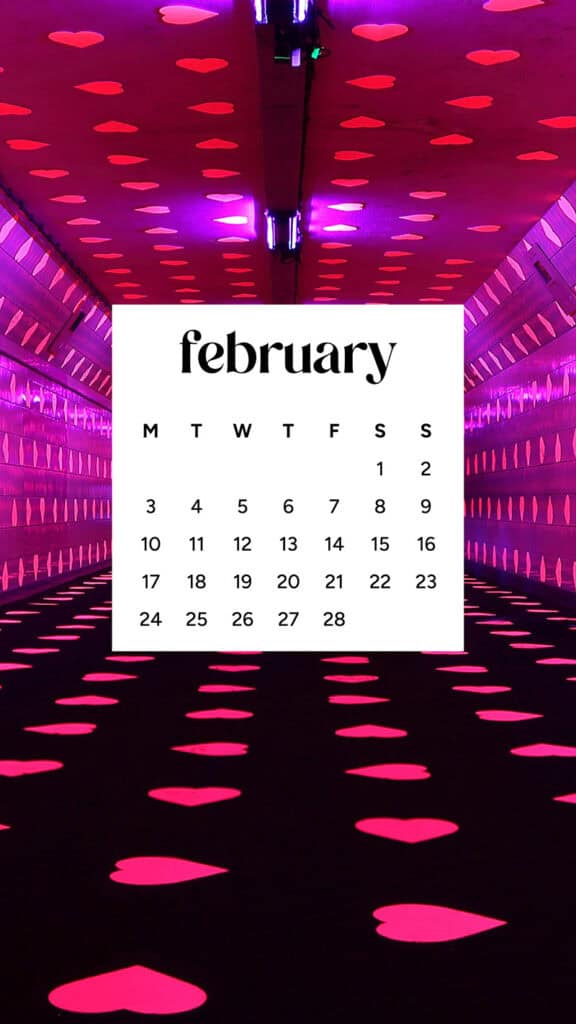 February 2025 wallpapers – 55 free phone &#038; desktop calendars + Black History Month options, Oh So Lovely Blog