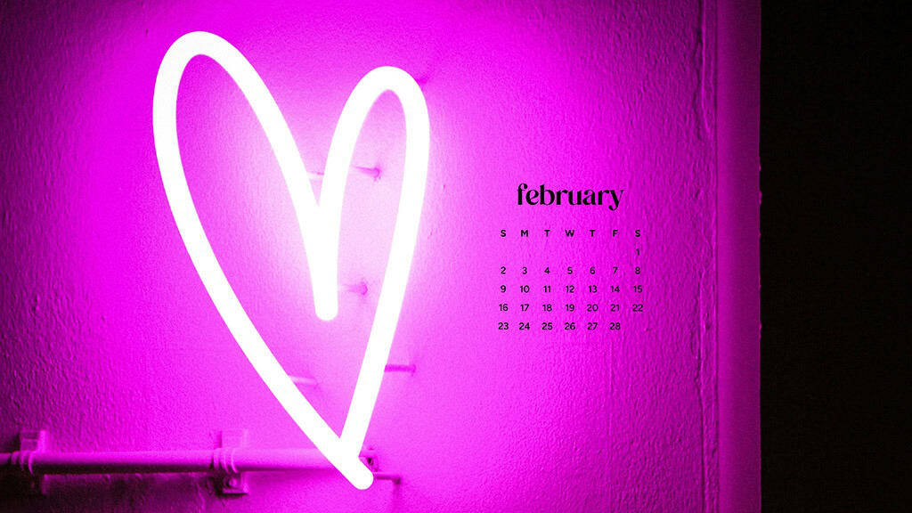 February 2025 wallpapers – 55 free phone &#038; desktop calendars + Black History Month options, Oh So Lovely Blog