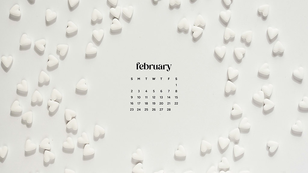 February 2025 wallpapers – 55 free phone &#038; desktop calendars + Black History Month options, Oh So Lovely Blog