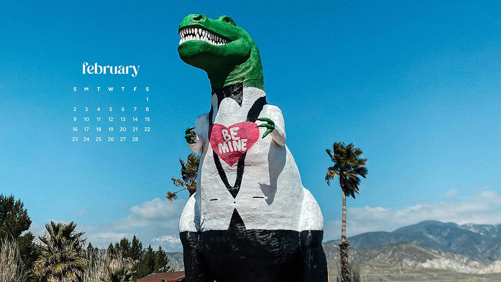 February 2025 wallpapers – 55 free phone &#038; desktop calendars + Black History Month options, Oh So Lovely Blog