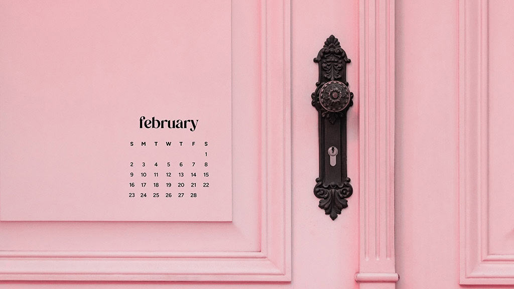 February 2025 wallpapers – 55 free phone &#038; desktop calendars + Black History Month options, Oh So Lovely Blog