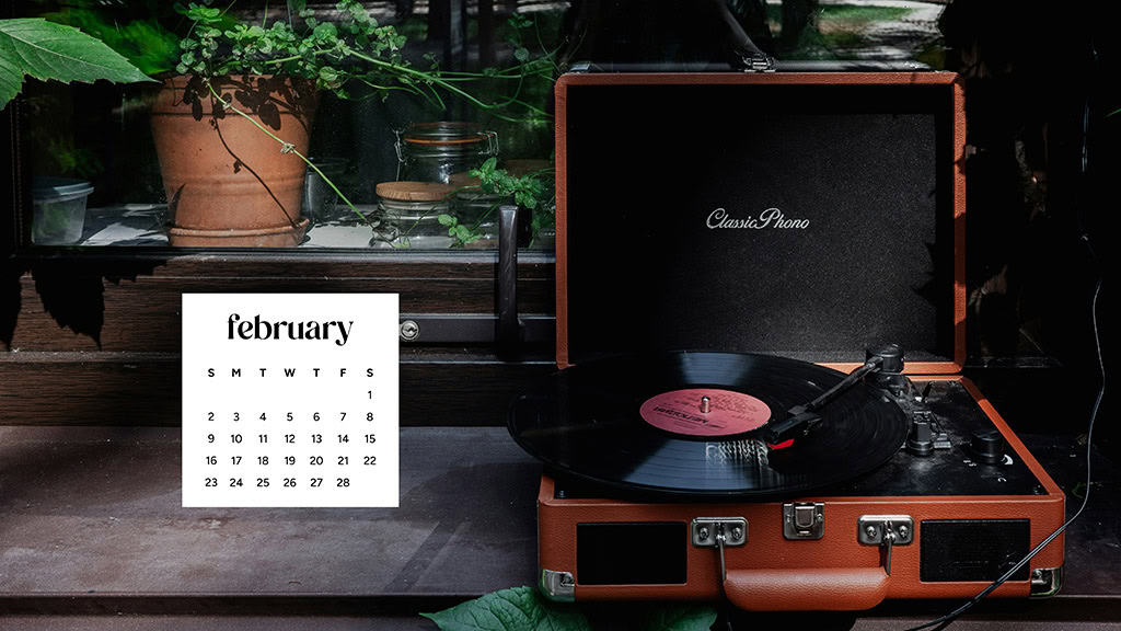 February 2025 wallpapers – 55 free phone &#038; desktop calendars + Black History Month options, Oh So Lovely Blog