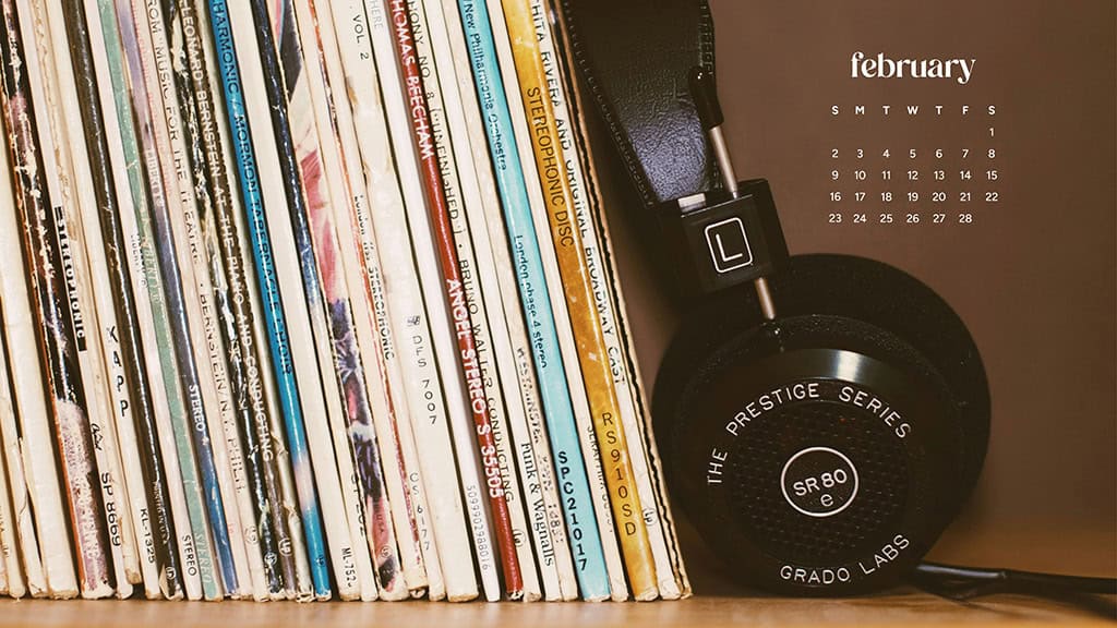 February 2025 wallpapers – 55 free phone &#038; desktop calendars + Black History Month options, Oh So Lovely Blog