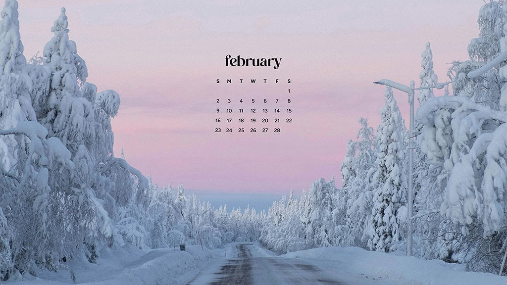 February 2025 wallpapers – 55 free phone &#038; desktop calendars + Black History Month options, Oh So Lovely Blog