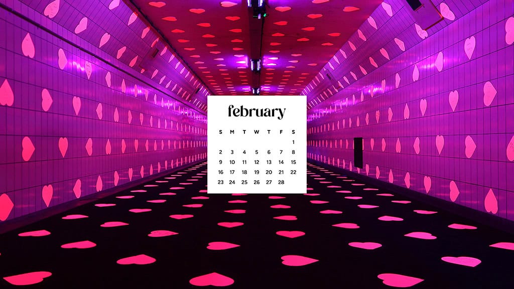 February 2025 wallpapers – 55 free phone &#038; desktop calendars + Black History Month options, Oh So Lovely Blog