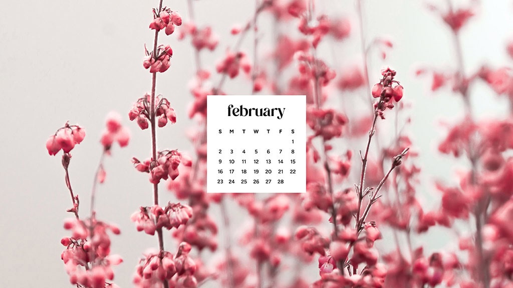 February 2025 wallpapers – 55 free phone &#038; desktop calendars + Black History Month options, Oh So Lovely Blog