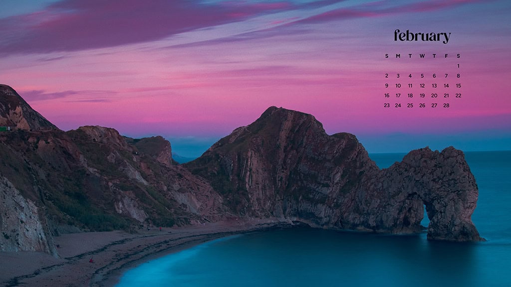 February 2025 wallpapers – 55 free phone &#038; desktop calendars + Black History Month options, Oh So Lovely Blog