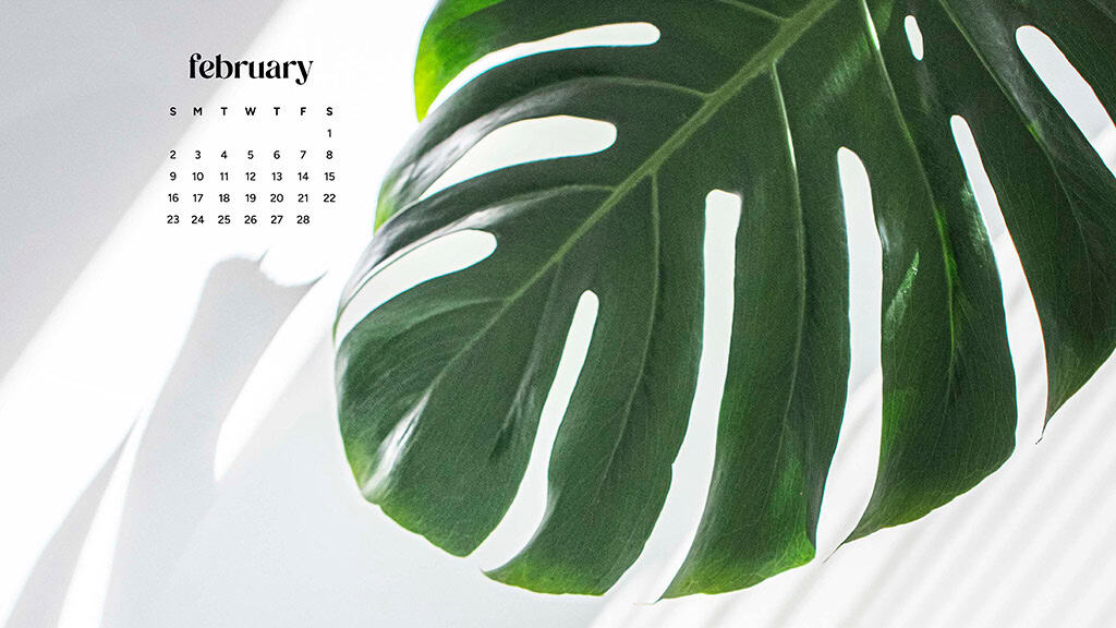 February 2025 wallpapers – 55 free phone &#038; desktop calendars + Black History Month options, Oh So Lovely Blog