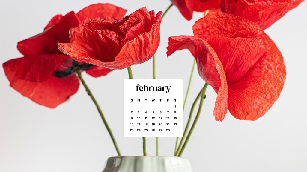 February 2025 wallpapers – 55 free phone &#038; desktop calendars + Black History Month options, Oh So Lovely Blog