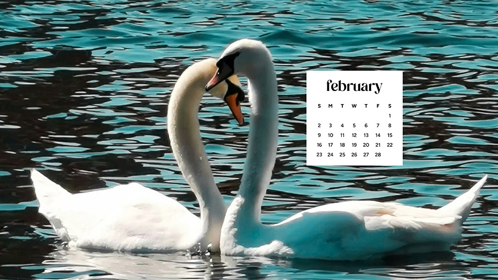 February 2025 wallpapers – 55 free phone &#038; desktop calendars + Black History Month options, Oh So Lovely Blog