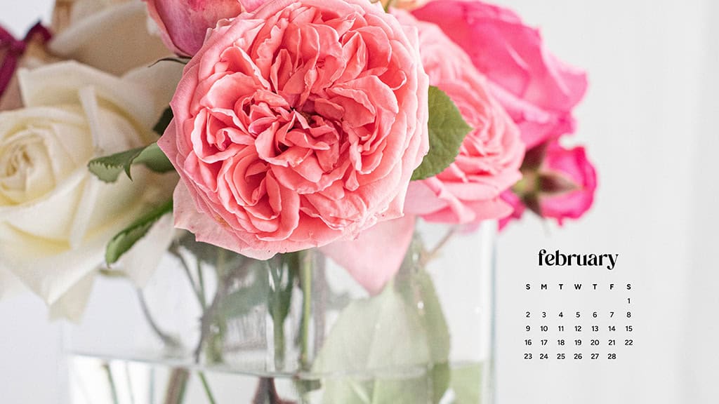 February 2025 wallpapers – 55 free phone &#038; desktop calendars + Black History Month options, Oh So Lovely Blog
