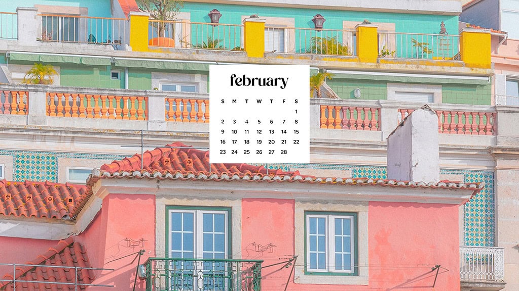 February 2025 wallpapers – 55 free phone &#038; desktop calendars + Black History Month options, Oh So Lovely Blog