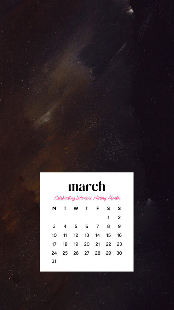 MARCH 2025 WALLPAPERS – 55 FREE PHONE &amp; DESKTOP Options + Women&#8217;s History Month, Oh So Lovely Blog
