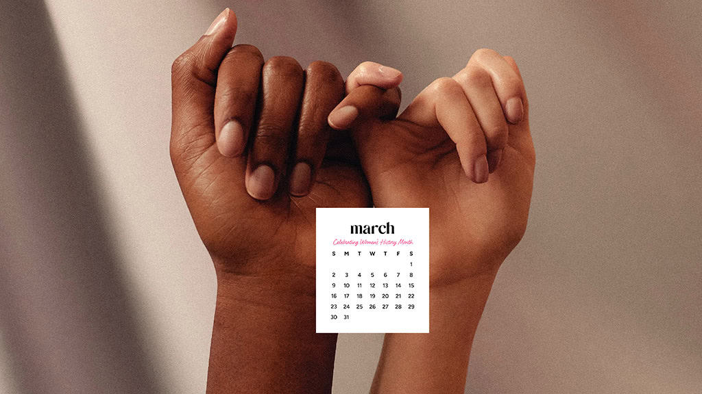 MARCH 2025 WALLPAPERS – 55 FREE PHONE &amp; DESKTOP Options + Women&#8217;s History Month, Oh So Lovely Blog