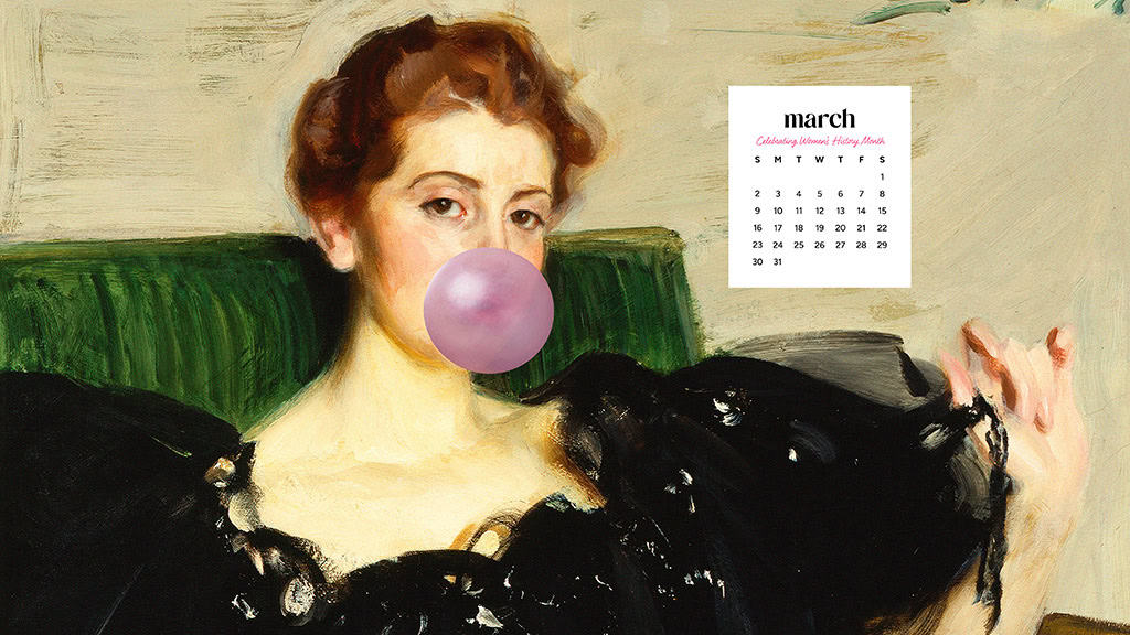 MARCH 2025 WALLPAPERS – 55 FREE PHONE &amp; DESKTOP Options + Women&#8217;s History Month, Oh So Lovely Blog