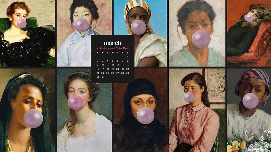 MARCH 2025 WALLPAPERS – 55 FREE PHONE &amp; DESKTOP Options + Women&#8217;s History Month, Oh So Lovely Blog