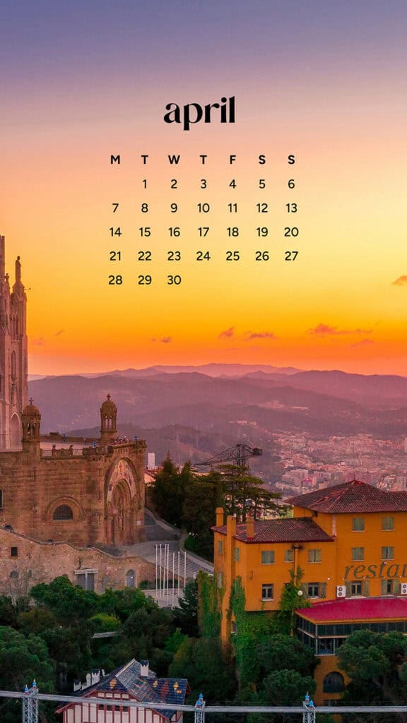 April 2025 Wallpapers – 40 Free Phone &#038; Desktop Calendars!, Oh So Lovely Blog