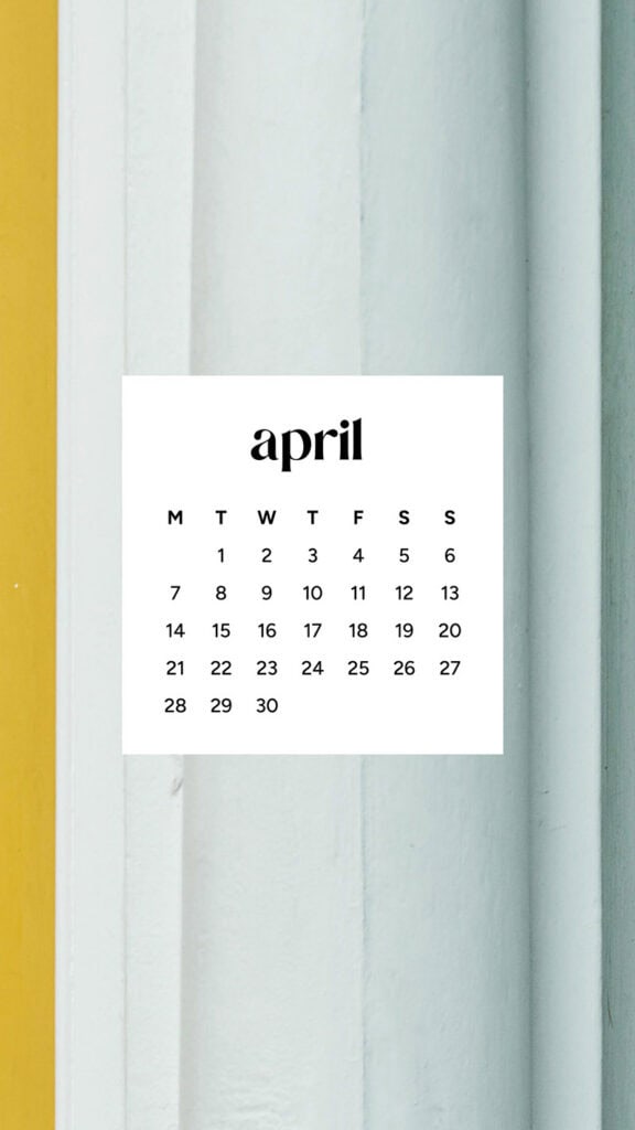 April 2025 Wallpapers – 40 Free Phone &#038; Desktop Calendars!, Oh So Lovely Blog