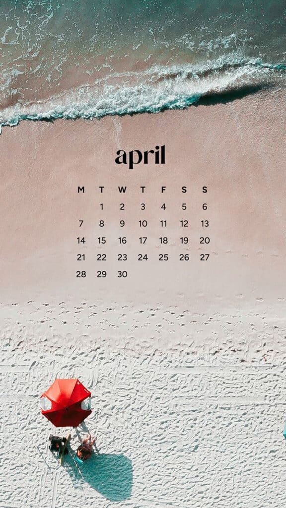 April 2025 Wallpapers – 40 Free Phone &#038; Desktop Calendars!, Oh So Lovely Blog