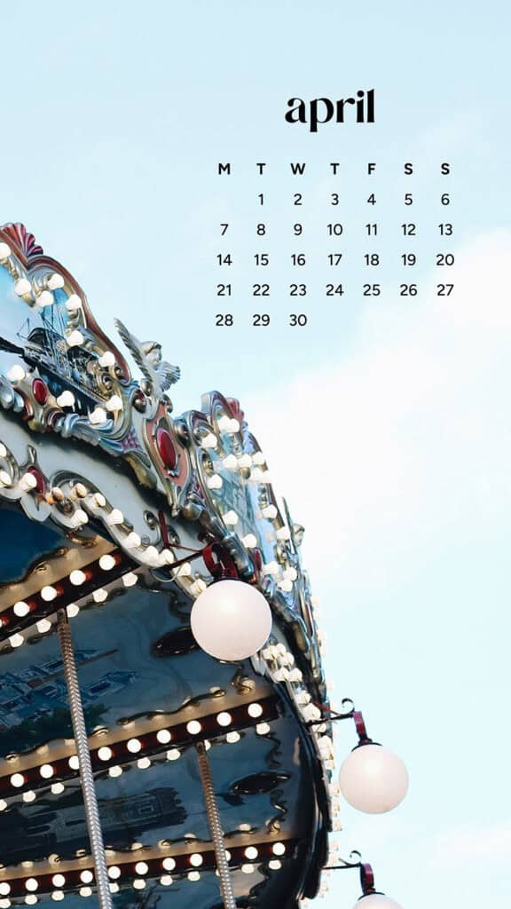 April 2025 Wallpapers – 40 Free Phone &#038; Desktop Calendars!, Oh So Lovely Blog