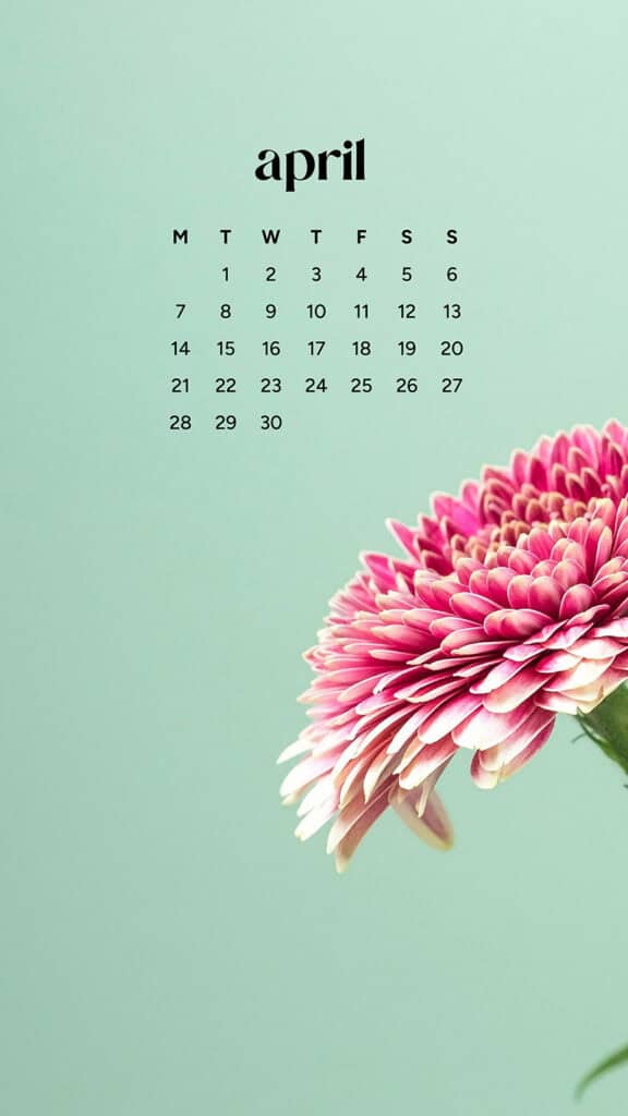 April 2025 Wallpapers – 40 Free Phone &#038; Desktop Calendars!, Oh So Lovely Blog