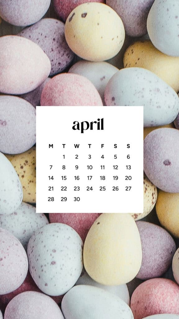 April 2025 Wallpapers – 40 Free Phone &#038; Desktop Calendars!, Oh So Lovely Blog