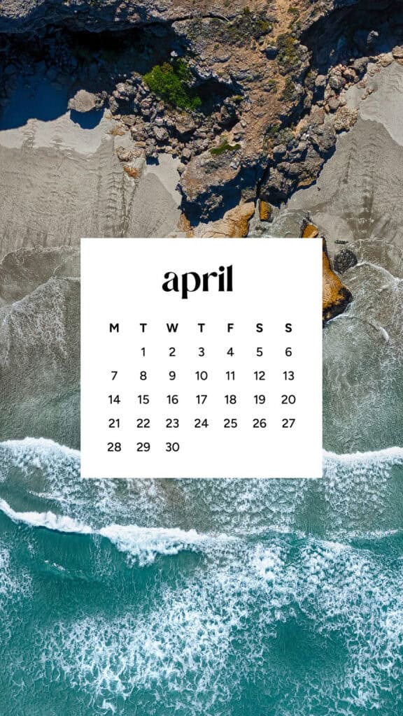 April 2025 Wallpapers – 40 Free Phone &#038; Desktop Calendars!, Oh So Lovely Blog