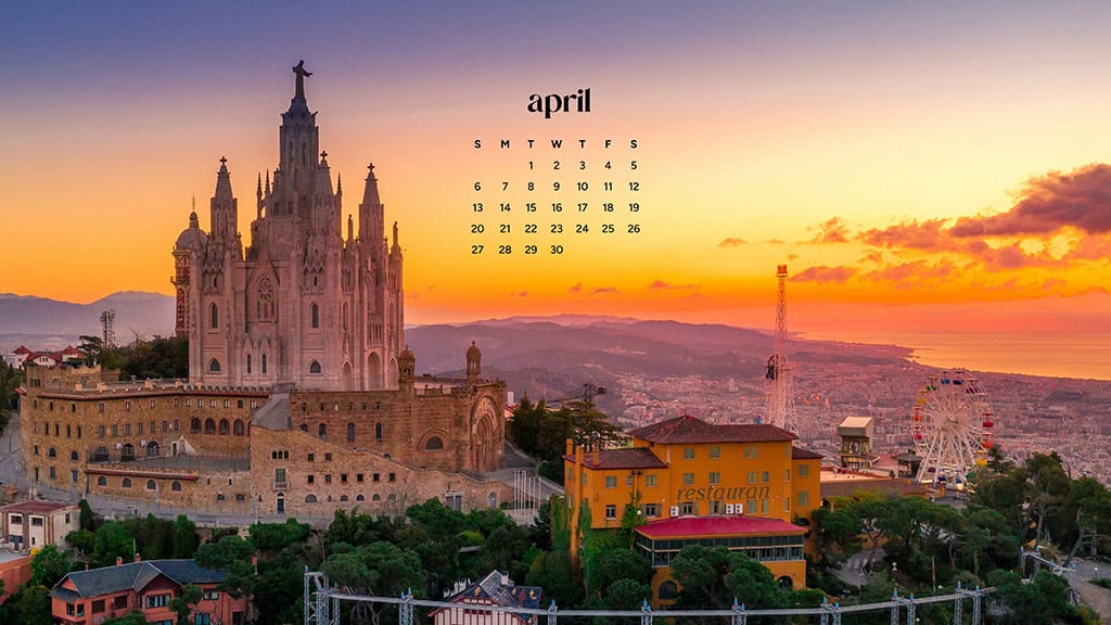 April 2025 Wallpapers – 40 Free Phone &#038; Desktop Calendars!, Oh So Lovely Blog