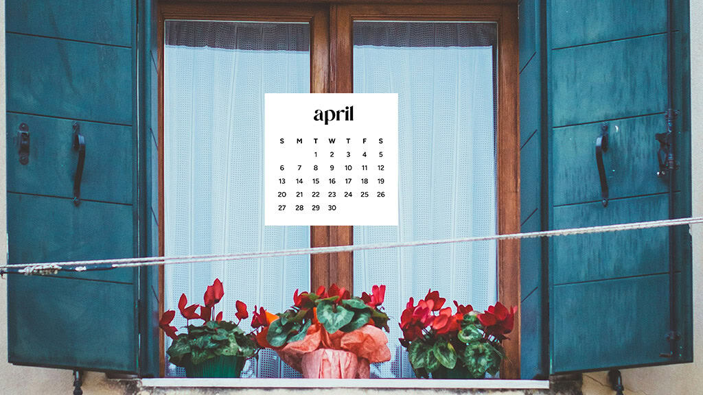 April 2025 Wallpapers – 40 Free Phone &#038; Desktop Calendars!, Oh So Lovely Blog
