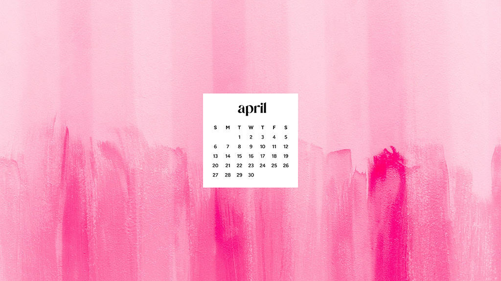 April 2025 Wallpapers – 40 Free Phone &#038; Desktop Calendars!, Oh So Lovely Blog