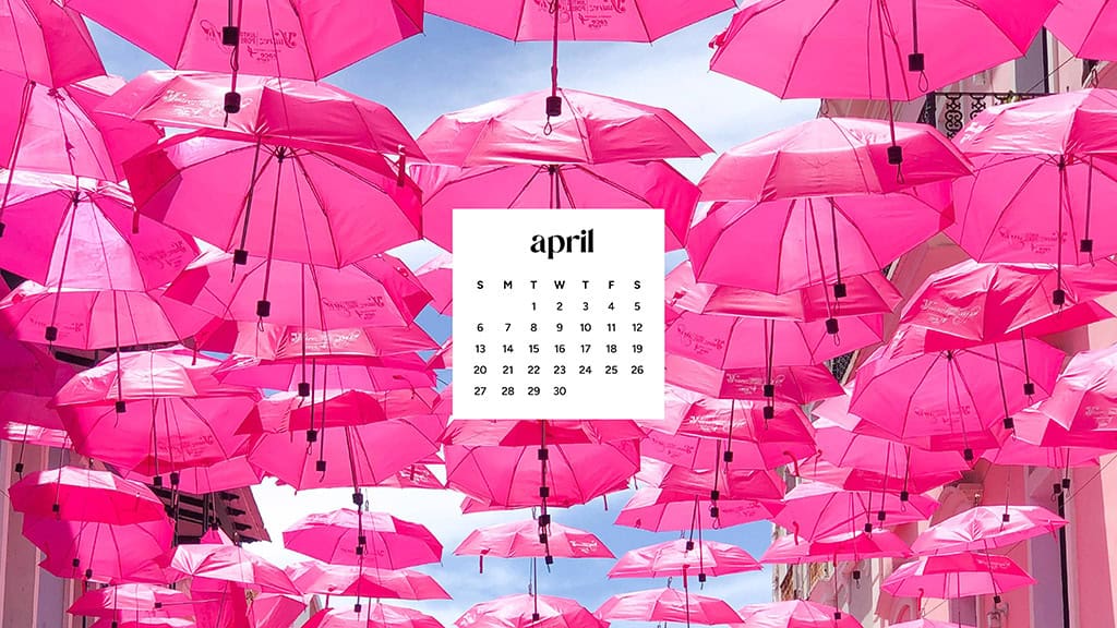 April 2025 Wallpapers – 40 Free Phone &#038; Desktop Calendars!, Oh So Lovely Blog