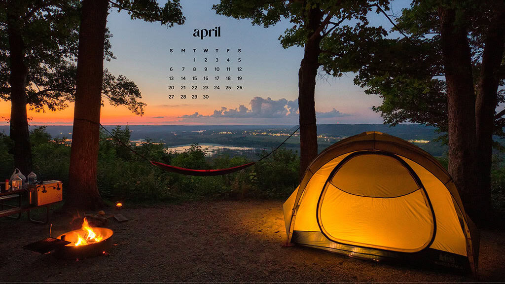 April 2025 Wallpapers – 40 Free Phone &#038; Desktop Calendars!, Oh So Lovely Blog