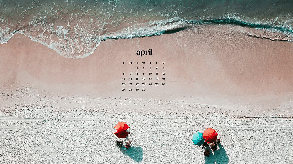 April 2025 Wallpapers – 40 Free Phone &#038; Desktop Calendars!, Oh So Lovely Blog