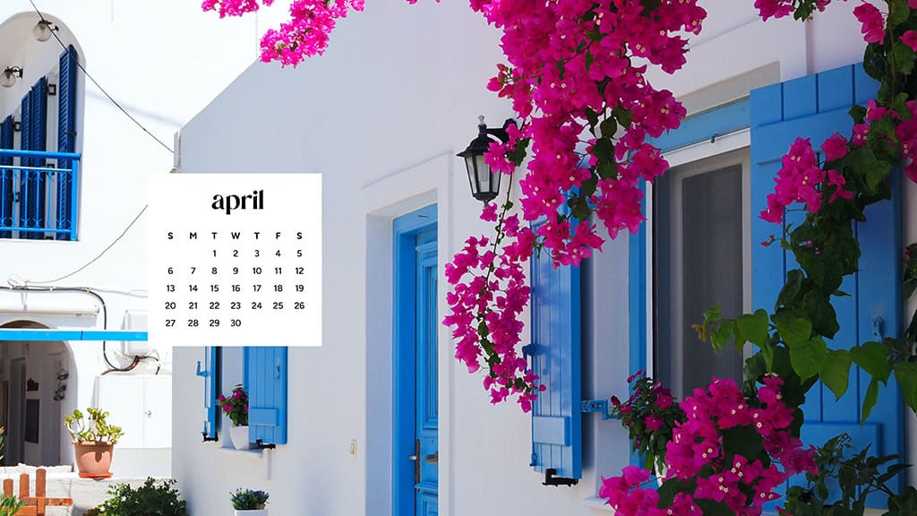 April 2025 Wallpapers – 40 Free Phone &#038; Desktop Calendars!, Oh So Lovely Blog