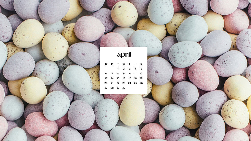 April 2025 Wallpapers – 40 Free Phone &#038; Desktop Calendars!, Oh So Lovely Blog