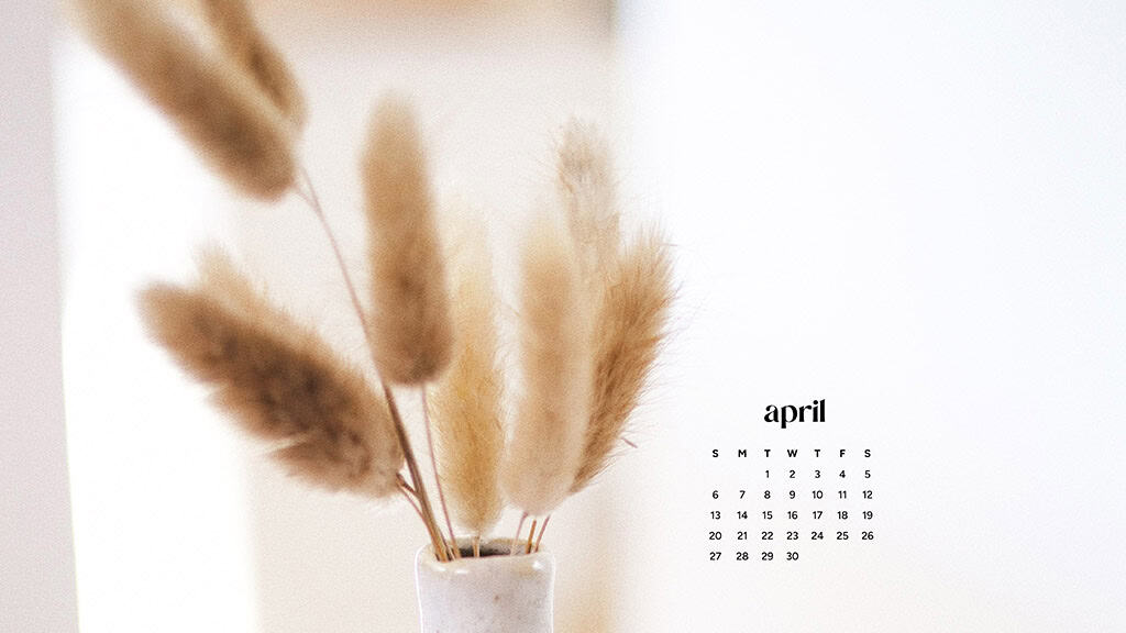 April 2025 Wallpapers – 40 Free Phone &#038; Desktop Calendars!, Oh So Lovely Blog