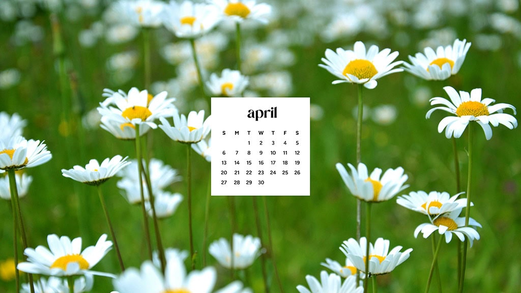 April 2025 Wallpapers – 40 Free Phone &#038; Desktop Calendars!, Oh So Lovely Blog