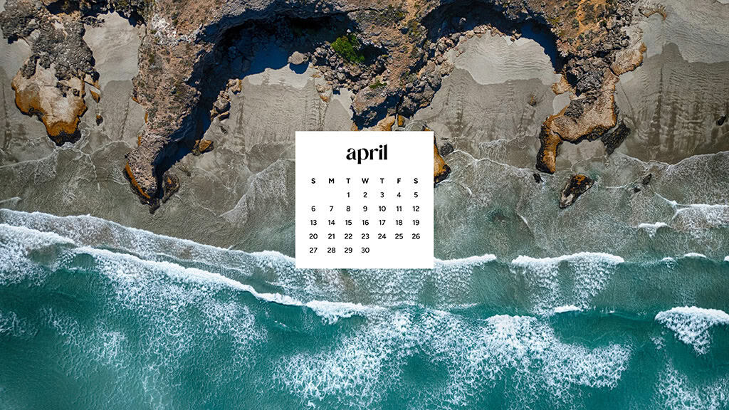 April 2025 Wallpapers – 40 Free Phone &#038; Desktop Calendars!, Oh So Lovely Blog