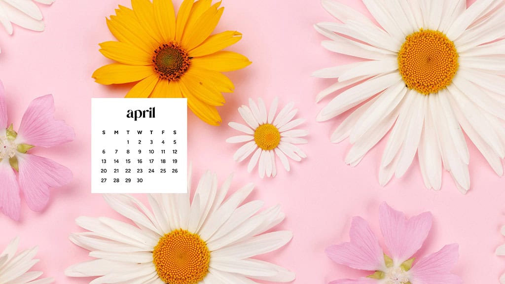 April 2025 Wallpapers – 40 Free Phone &#038; Desktop Calendars!, Oh So Lovely Blog