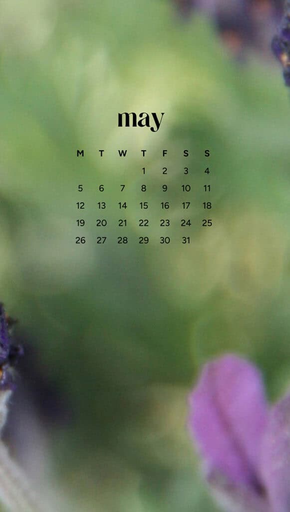 MAY 2025 WALLPAPERS – 50 FREE PHONE &amp; DESKTOP CALENDARS + AAPI &amp; Jewish American heritage month, Oh So Lovely Blog