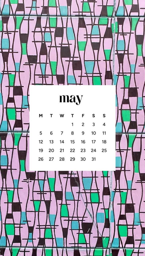 MAY 2025 WALLPAPERS – 50 FREE PHONE &amp; DESKTOP CALENDARS + AAPI &amp; Jewish American heritage month, Oh So Lovely Blog