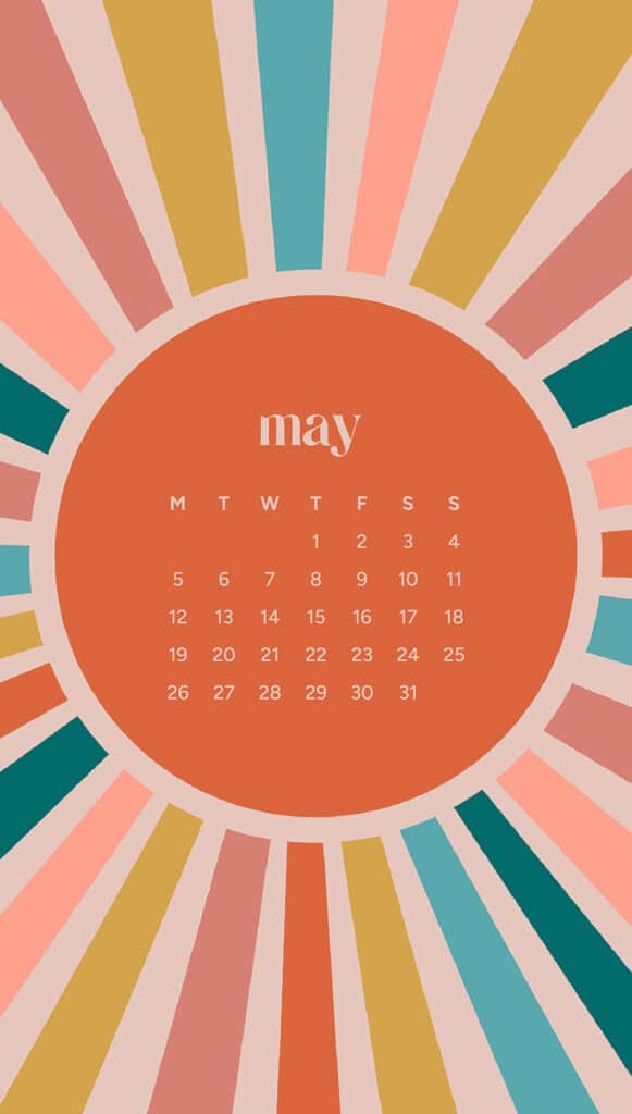 MAY 2025 WALLPAPERS – 50 FREE PHONE &amp; DESKTOP CALENDARS + AAPI &amp; Jewish American heritage month, Oh So Lovely Blog