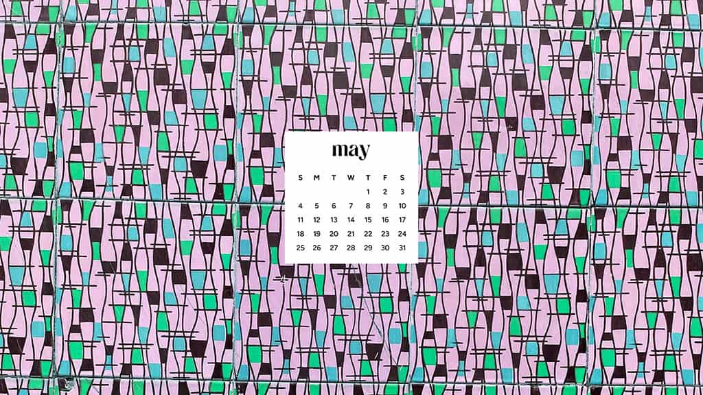 MAY 2025 WALLPAPERS – 50 FREE PHONE &amp; DESKTOP CALENDARS + AAPI &amp; Jewish American heritage month, Oh So Lovely Blog