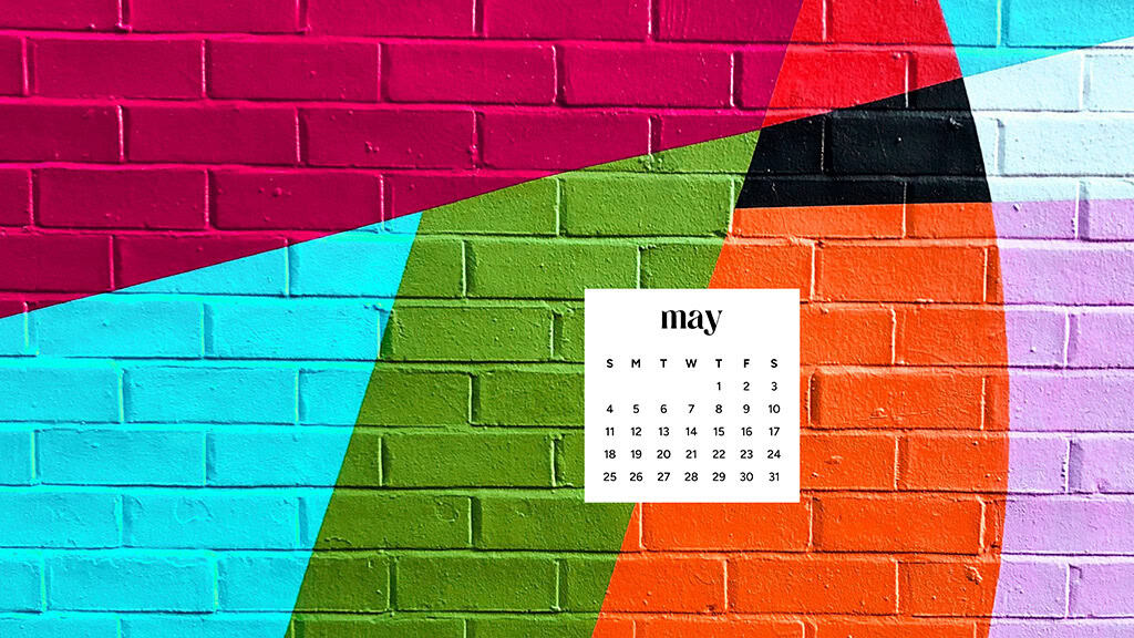 MAY 2025 WALLPAPERS – 50 FREE PHONE &amp; DESKTOP CALENDARS + AAPI &amp; Jewish American heritage month, Oh So Lovely Blog
