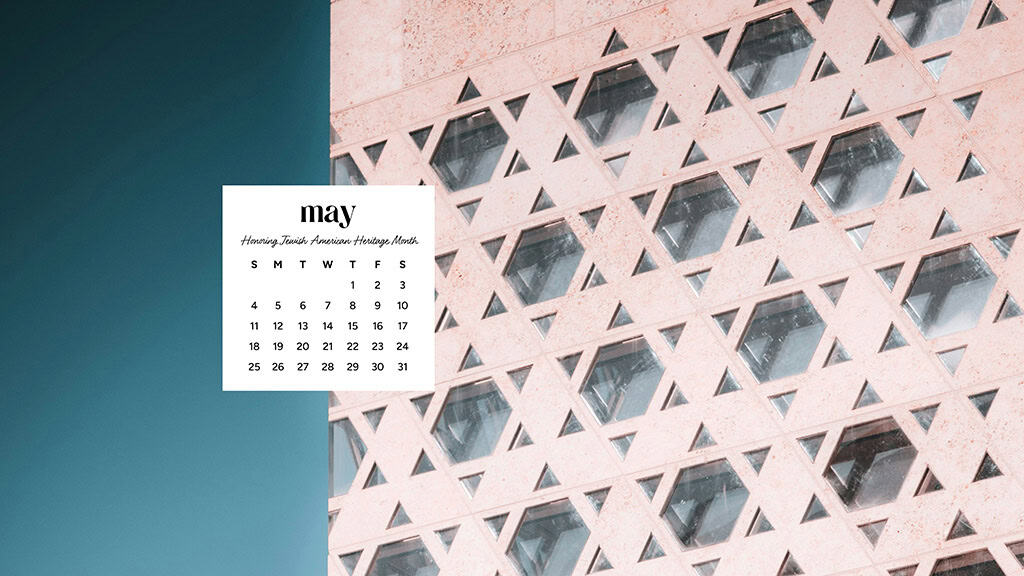 MAY 2025 WALLPAPERS – 50 FREE PHONE &amp; DESKTOP CALENDARS + AAPI &amp; Jewish American heritage month, Oh So Lovely Blog