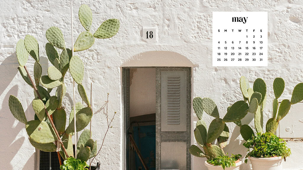 MAY 2025 WALLPAPERS – 50 FREE PHONE &amp; DESKTOP CALENDARS + AAPI &amp; Jewish American heritage month, Oh So Lovely Blog