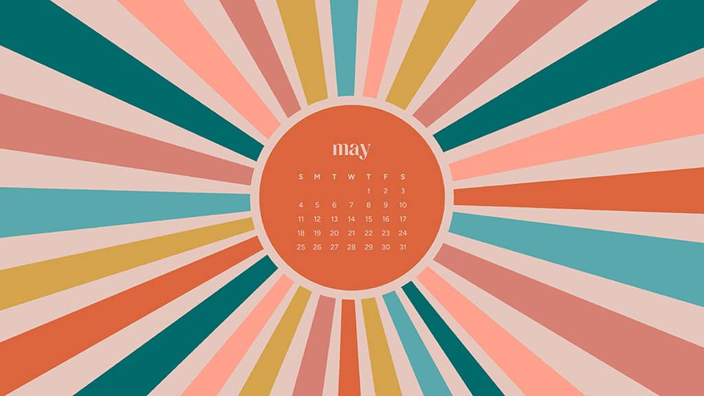 MAY 2025 WALLPAPERS – 50 FREE PHONE &amp; DESKTOP CALENDARS + AAPI &amp; Jewish American heritage month, Oh So Lovely Blog