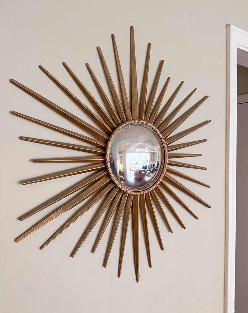 DIY Sunburst Art – Two Modern Styles, Oh So Lovely Blog